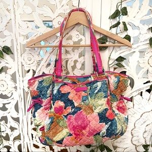 Vera Bradley Glenna Tote in Super Bloom